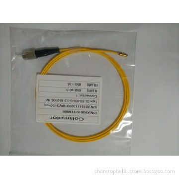 1310nm 1550nm Single Fiber Collimator with SC APC